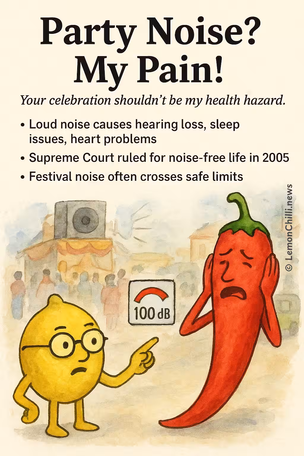Party Noise? My Pain!