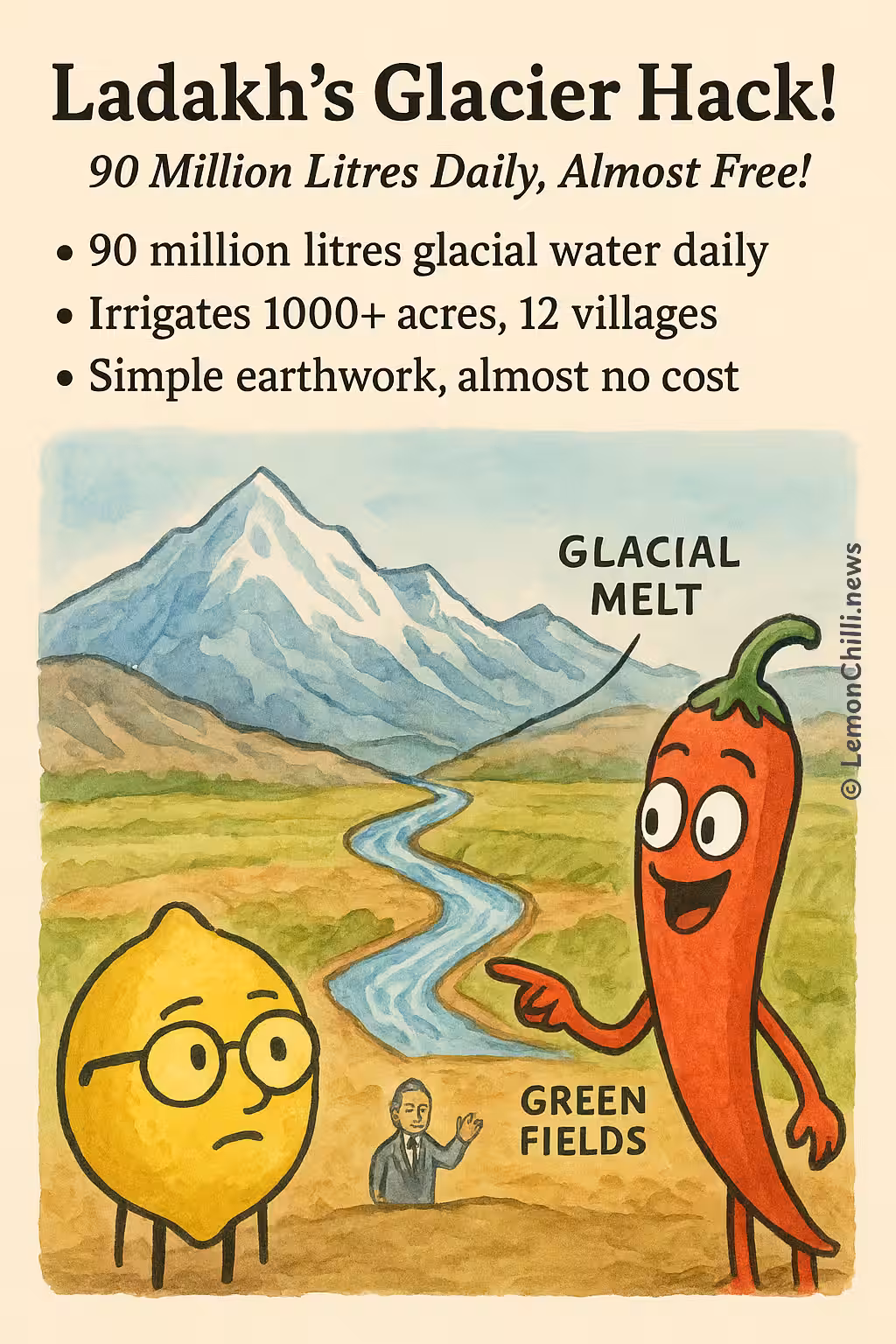 Ladakh's Glacier Hack!