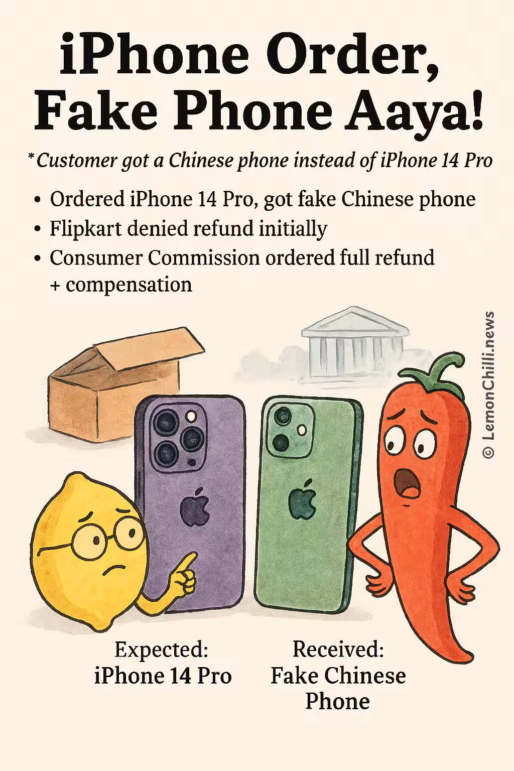 iPhone Order, Fake Phone Aaya!