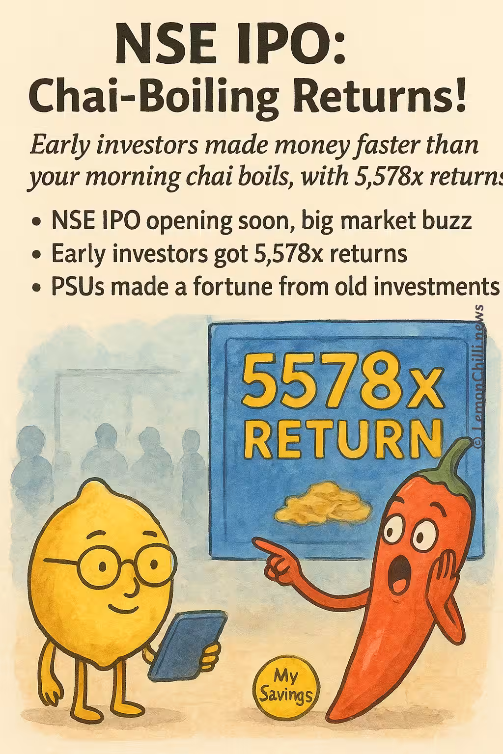 NSE IPO: Chai-Boiling Returns!