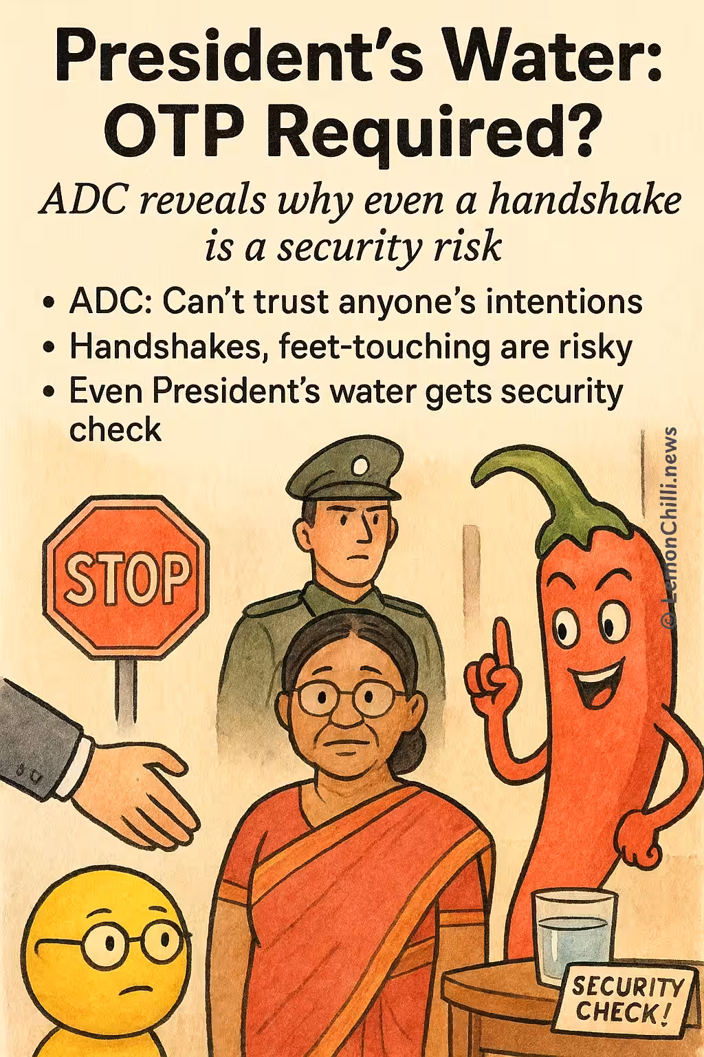 President's Water: OTP Required?