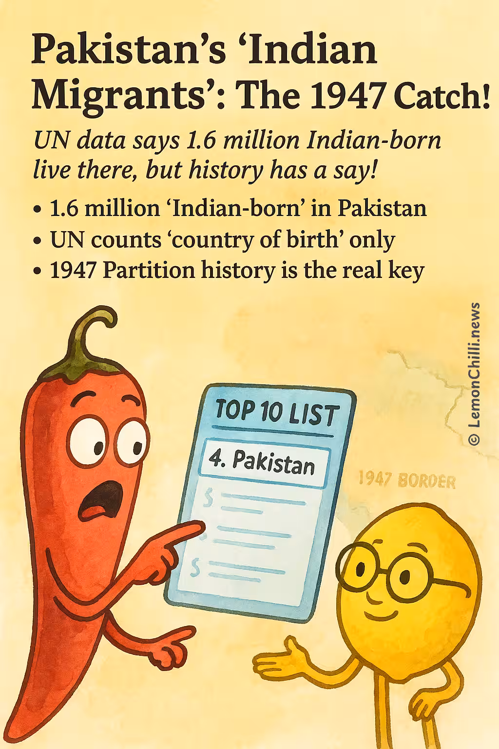 Pakistan's 'Indian Migrants': The 1947 Catch!