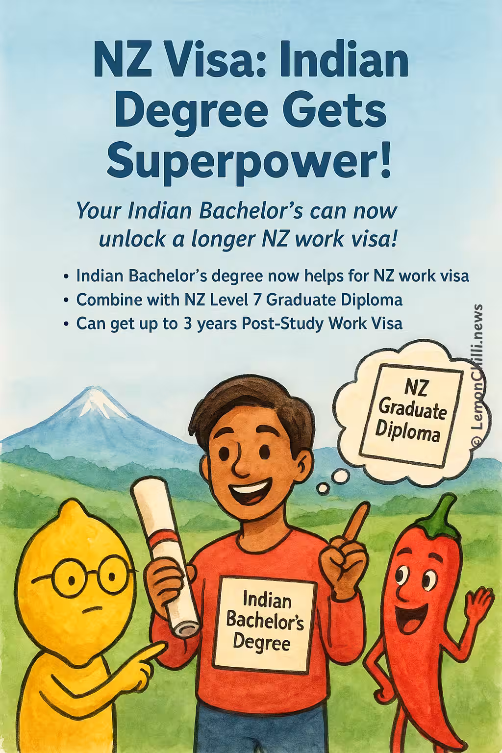 NZ Visa: Indian Degree Gets Superpower!