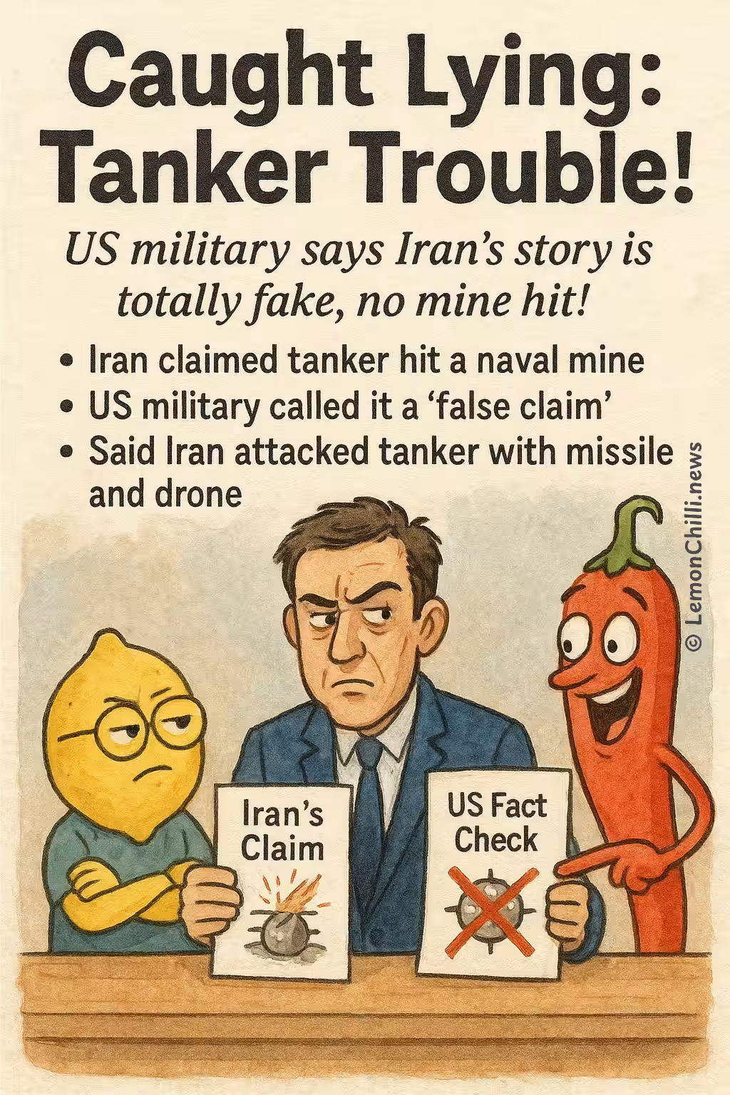 Caught Lying: Tanker Trouble!