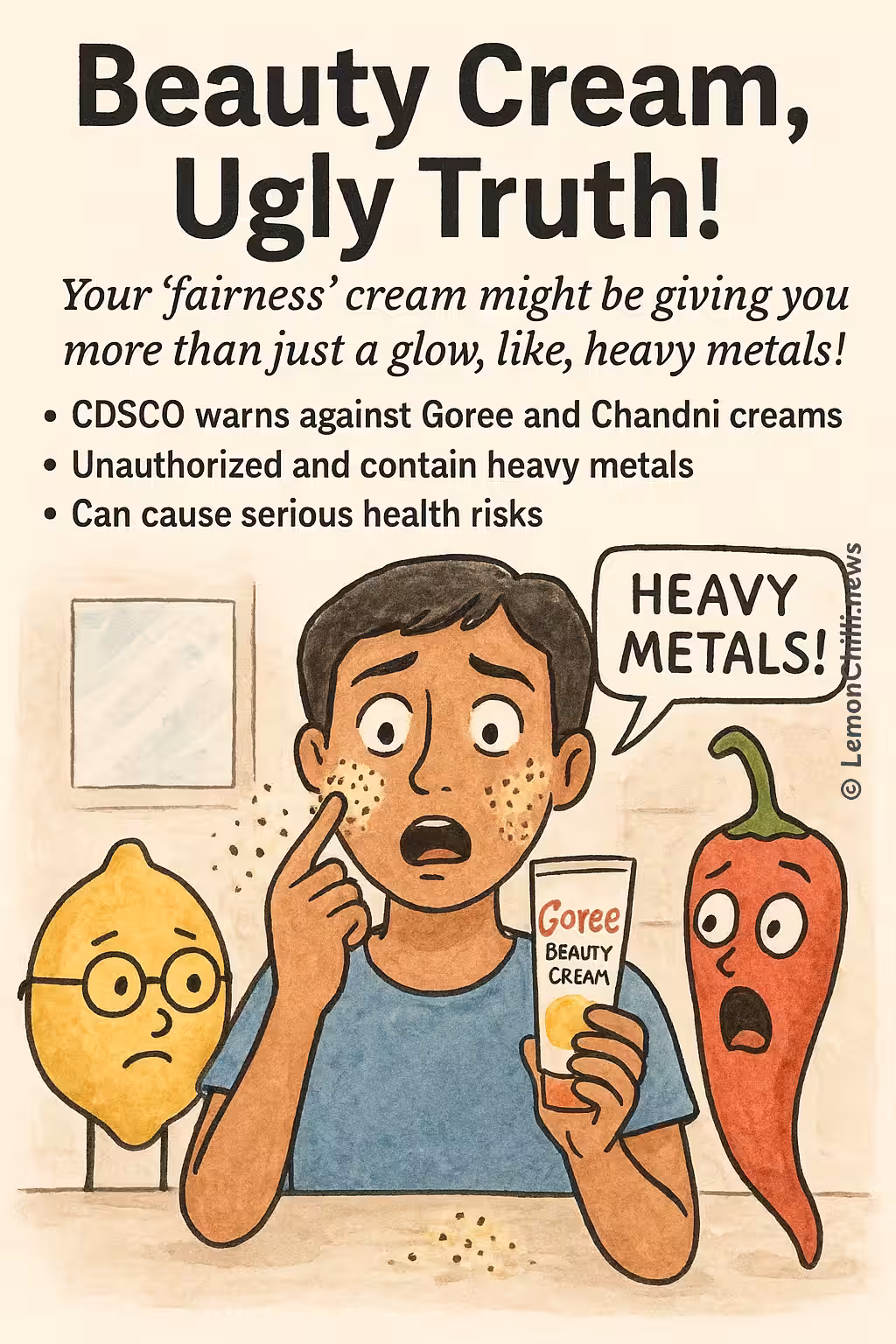 Beauty Cream, Ugly Truth!