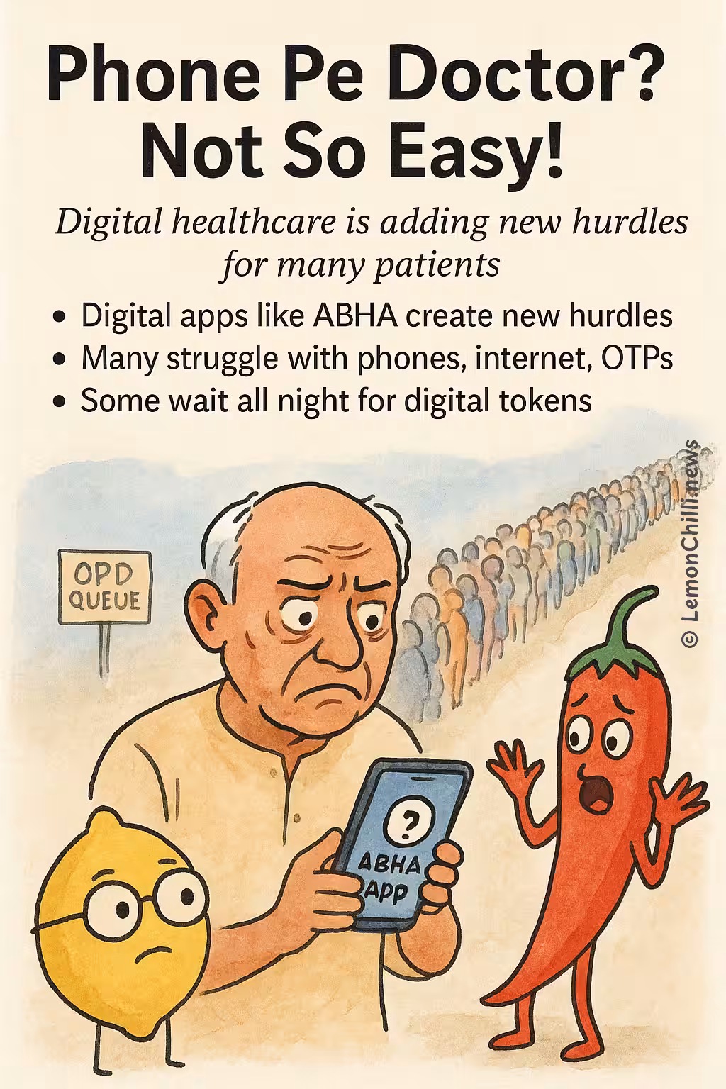 Phone Pe Doctor? Not So Easy!