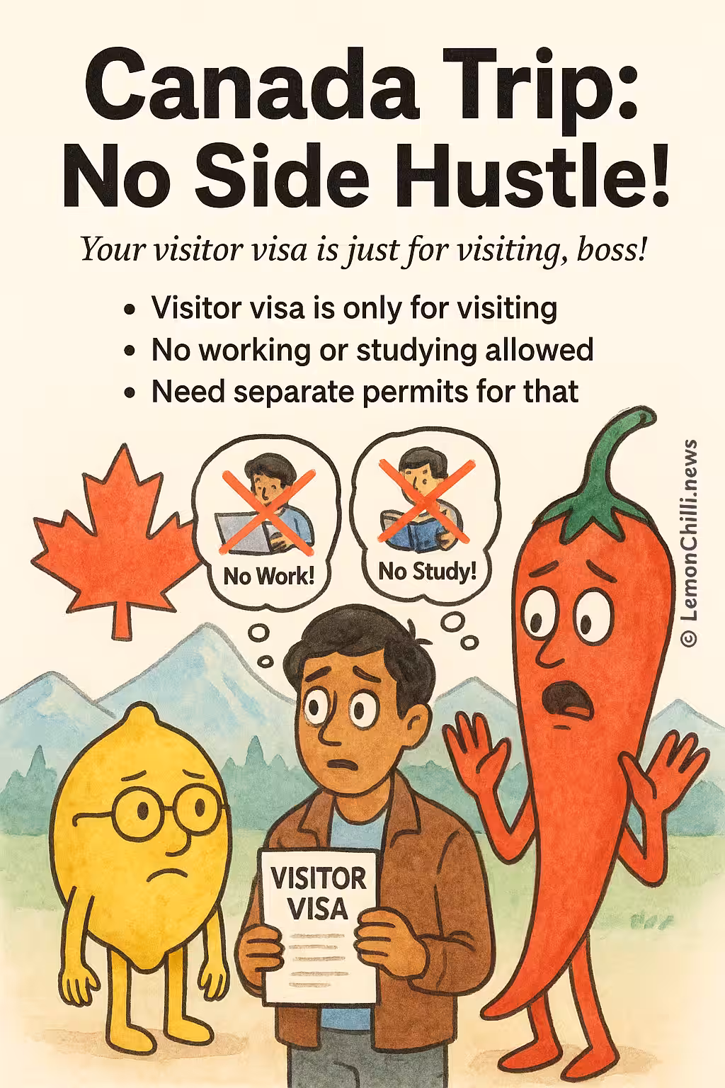 Canada Trip: No Side Hustle!