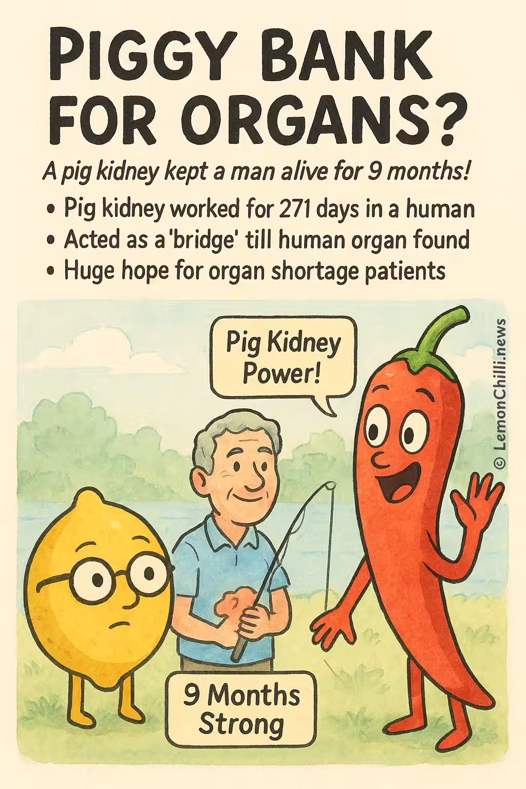 Piggy Bank for Organs?