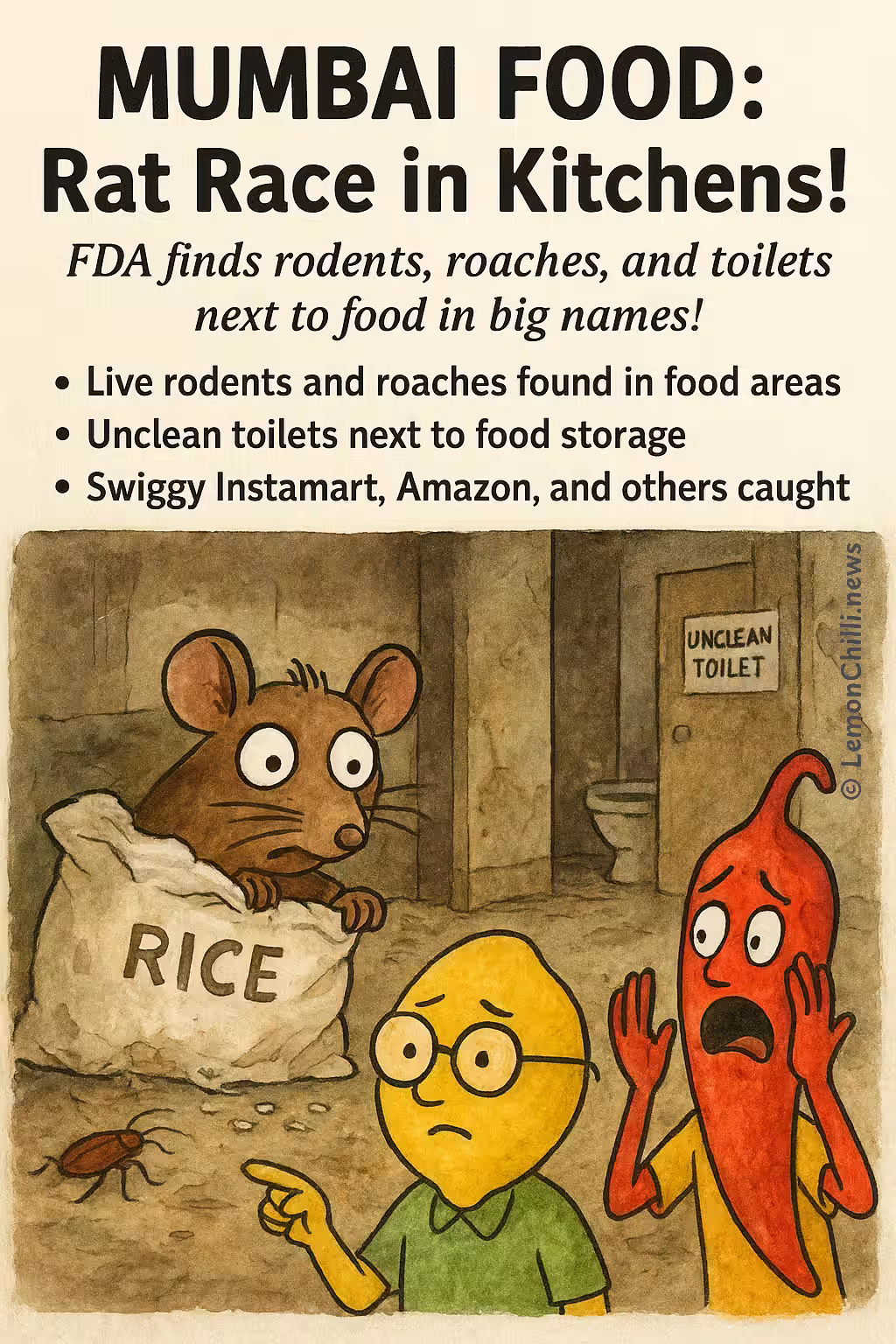 Mumbai Food: Rat Race in Kitchens!