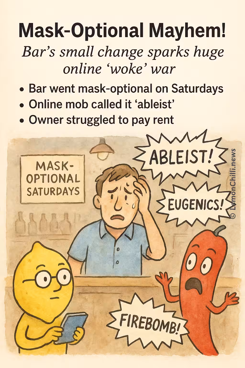 Mask-Optional Mayhem!
