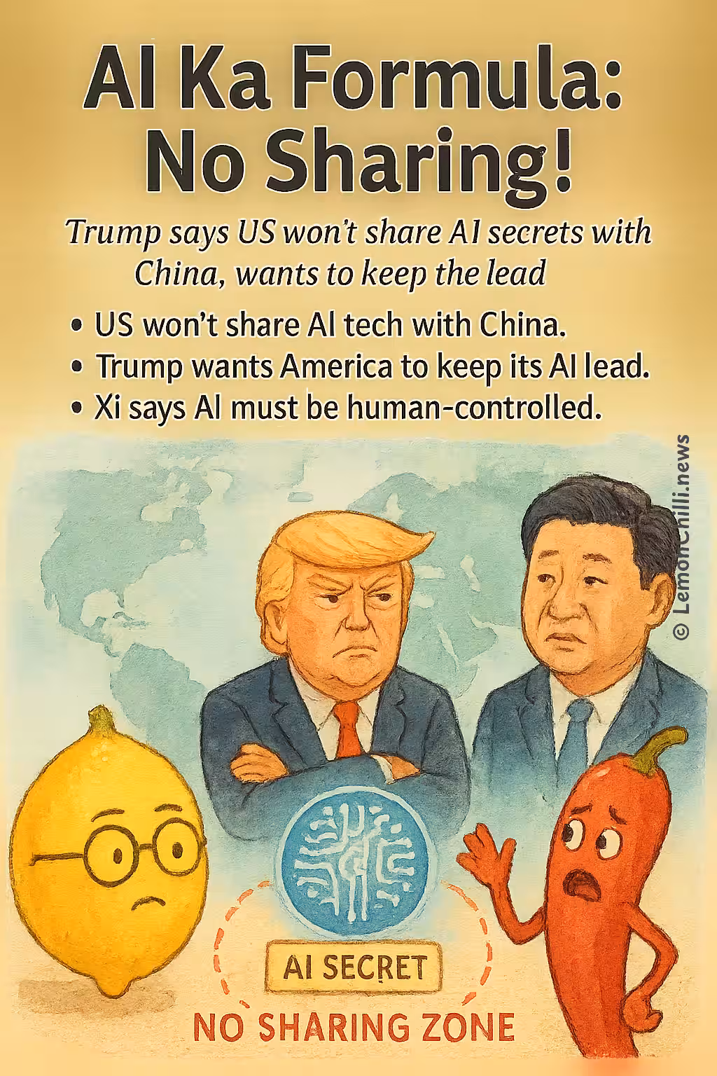 AI Ka Formula: No Sharing!