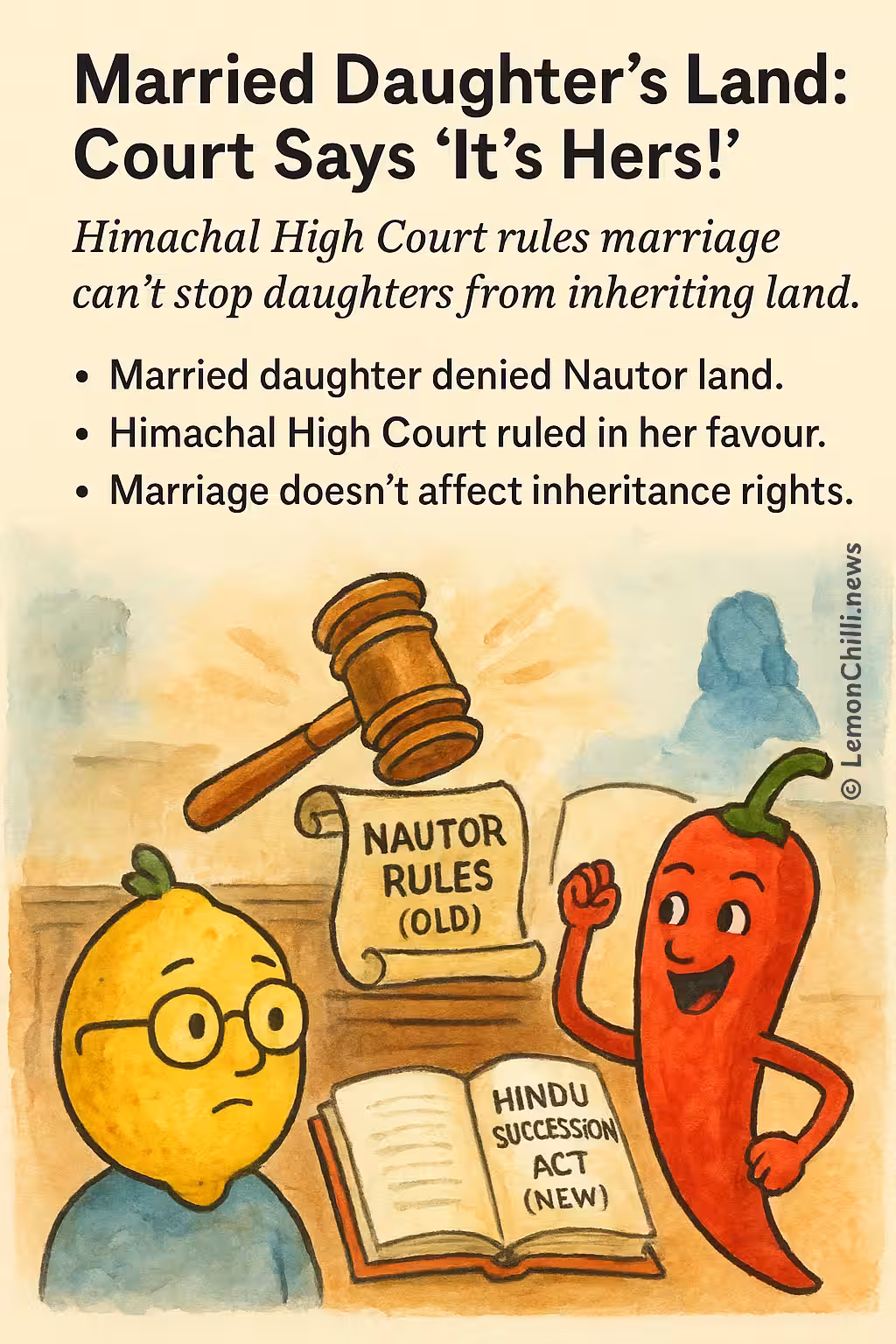 Married Daughter's Land: Court Says 'It's Hers!'