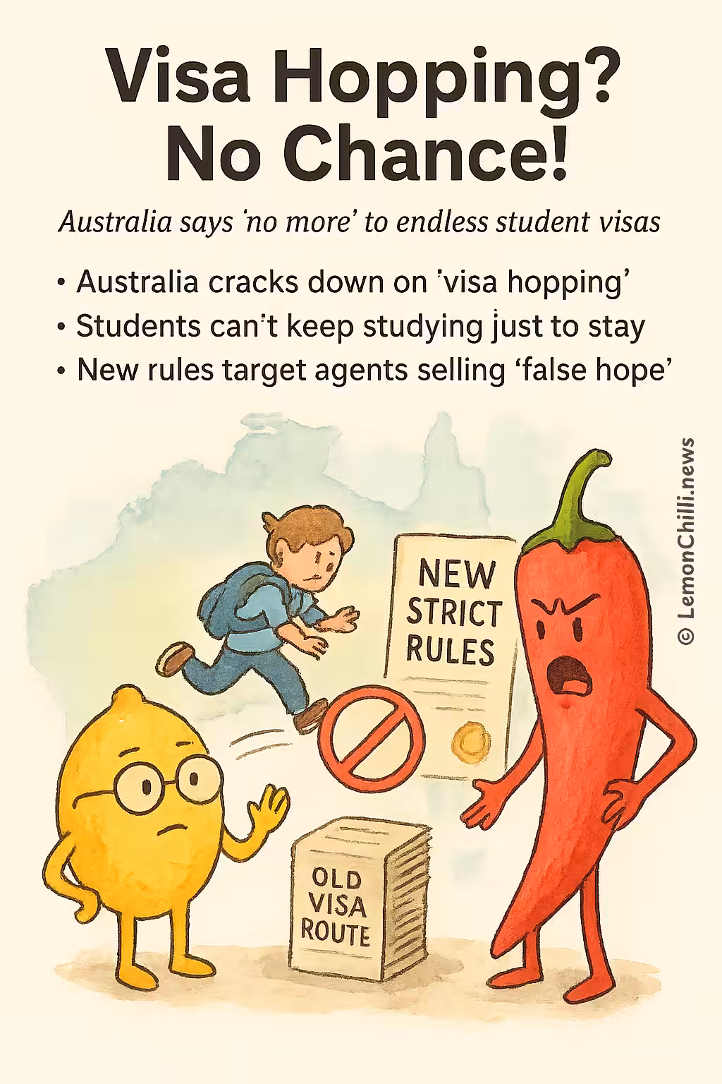Visa Hopping? No Chance!