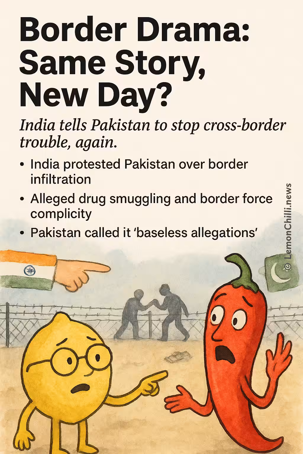 Border Drama: Same Story, New Day?