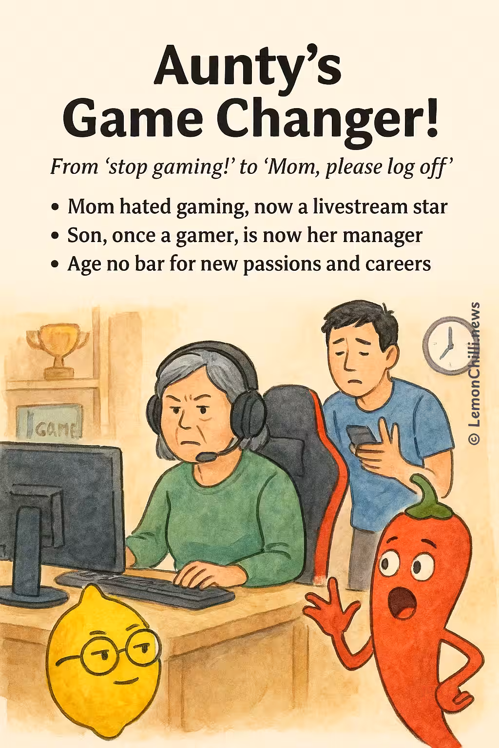 Aunty's Game Changer!