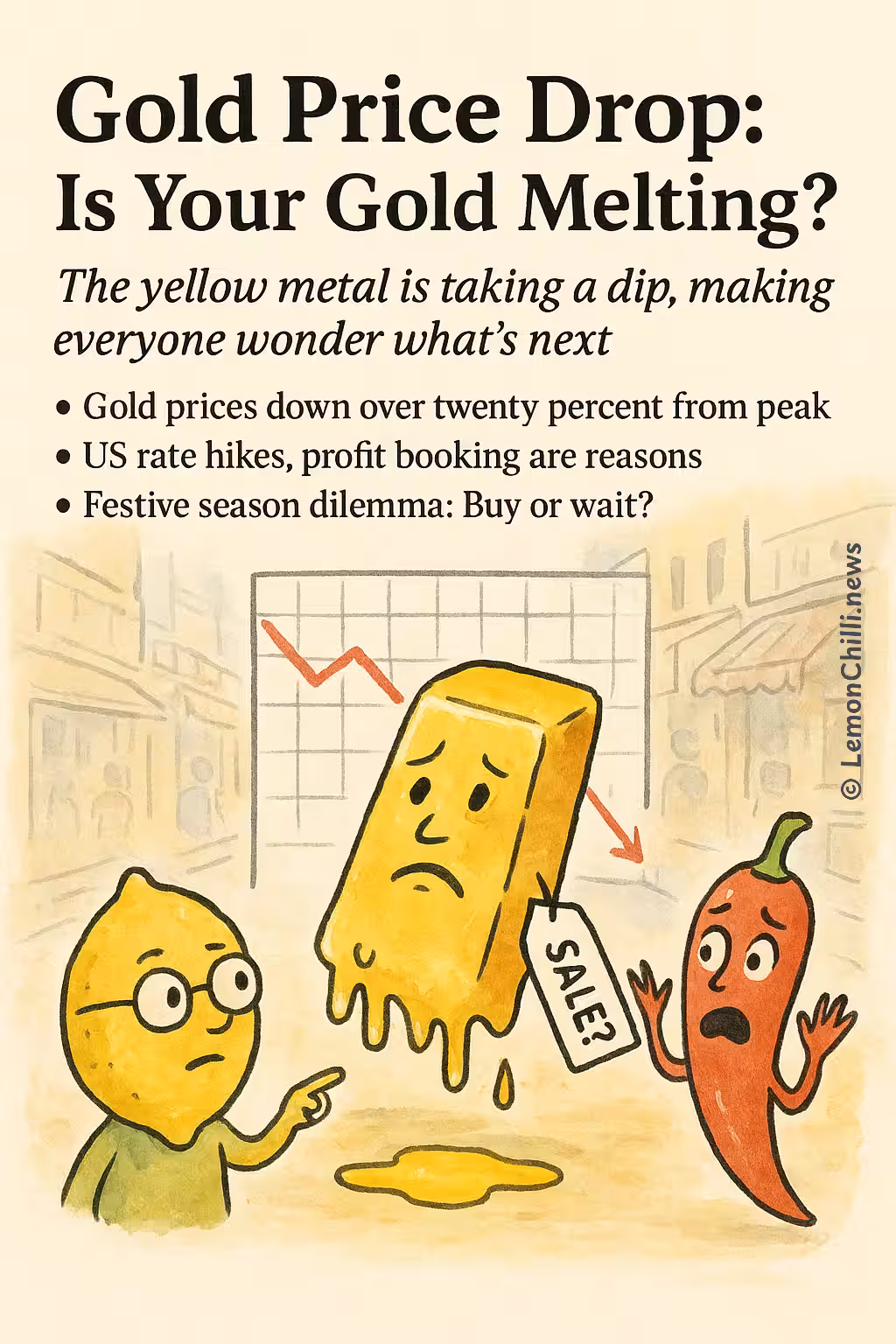Gold Price Drop: Is Your Gold Melting?