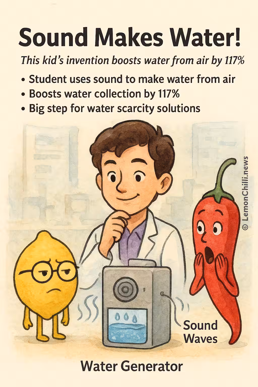 Sound Makes Water!