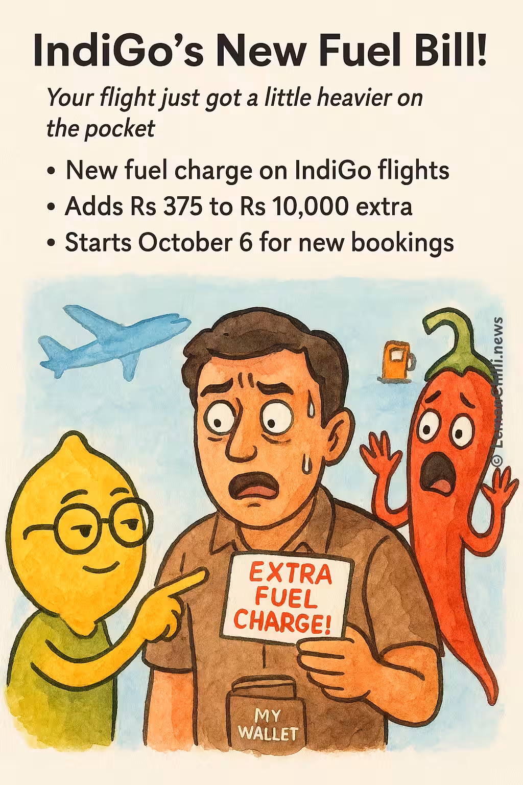 IndiGo's New Fuel Bill!