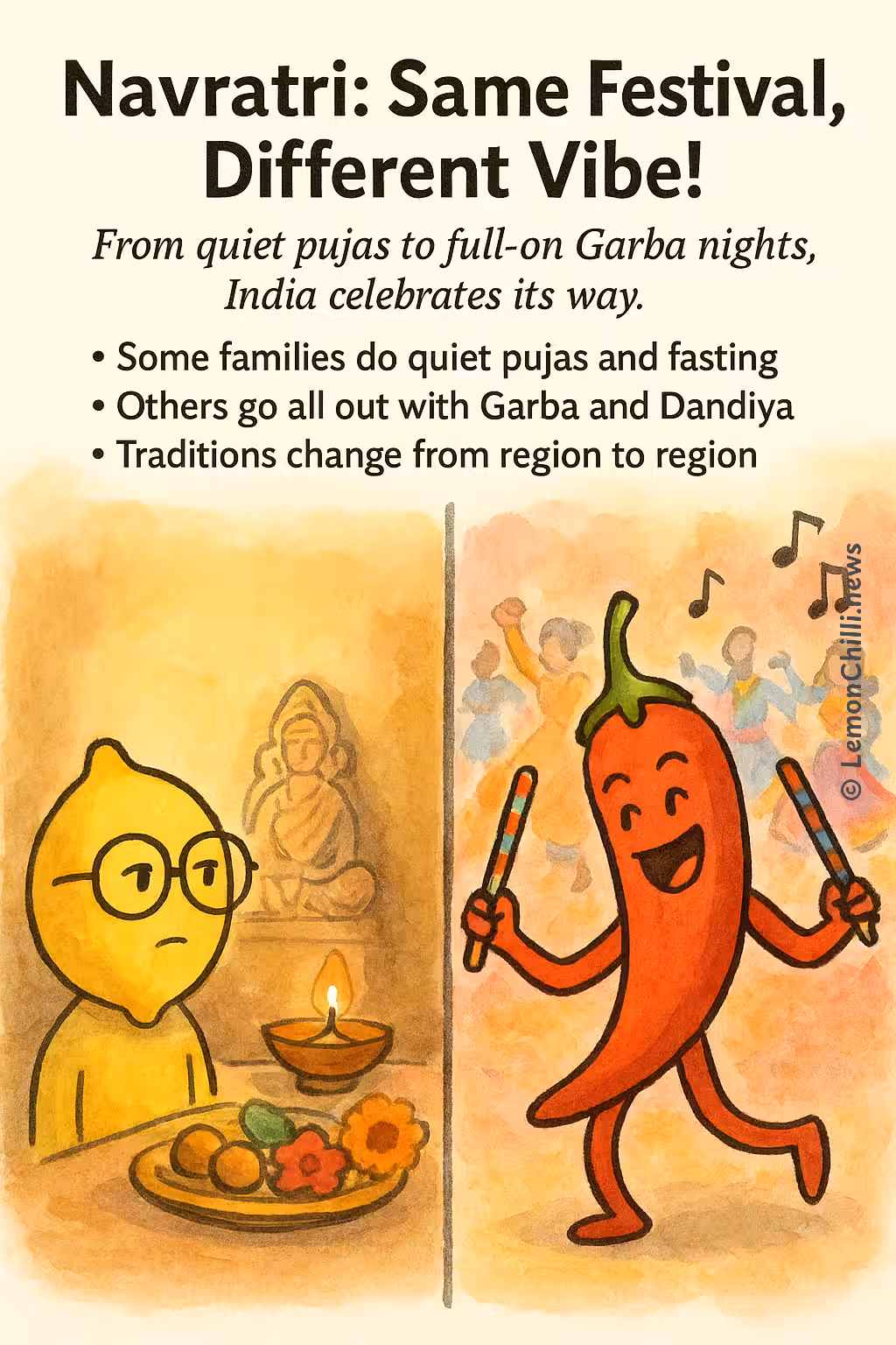 Navratri: Same Festival, Different Vibe!