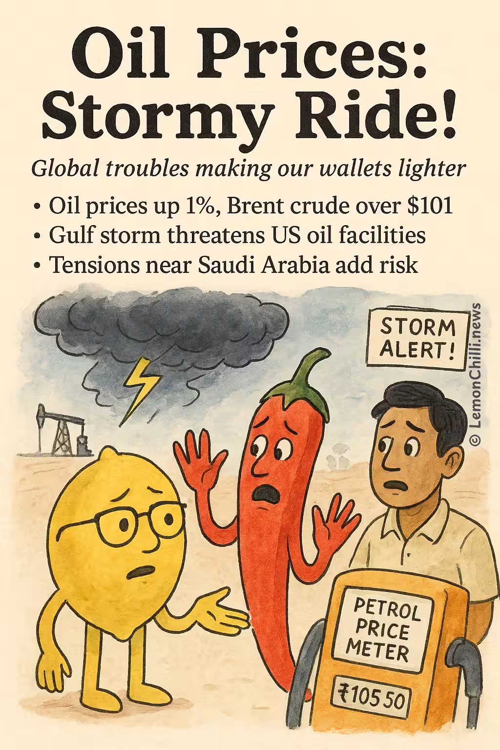 Oil Prices: Stormy Ride!