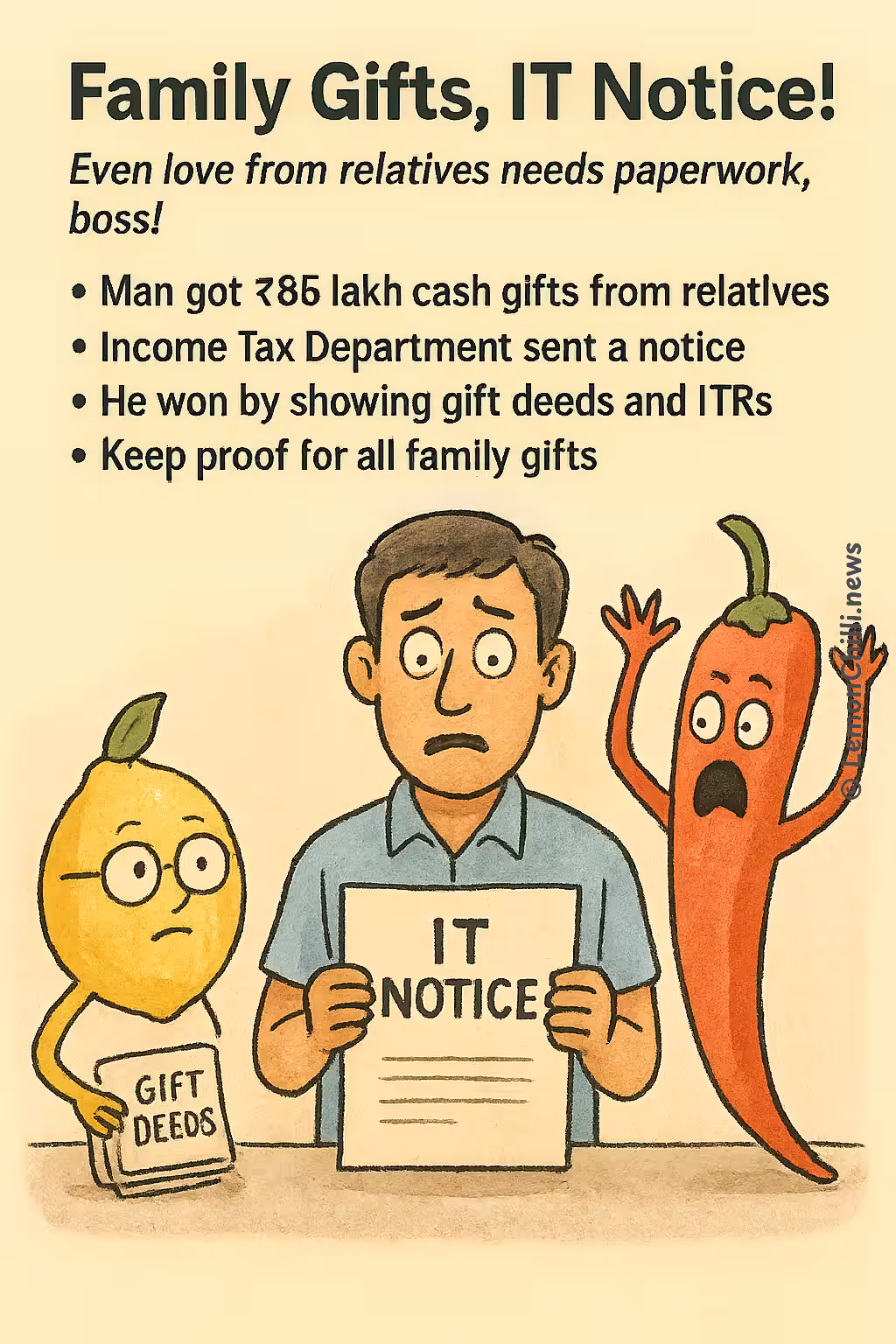 Family Gifts, IT Notice!