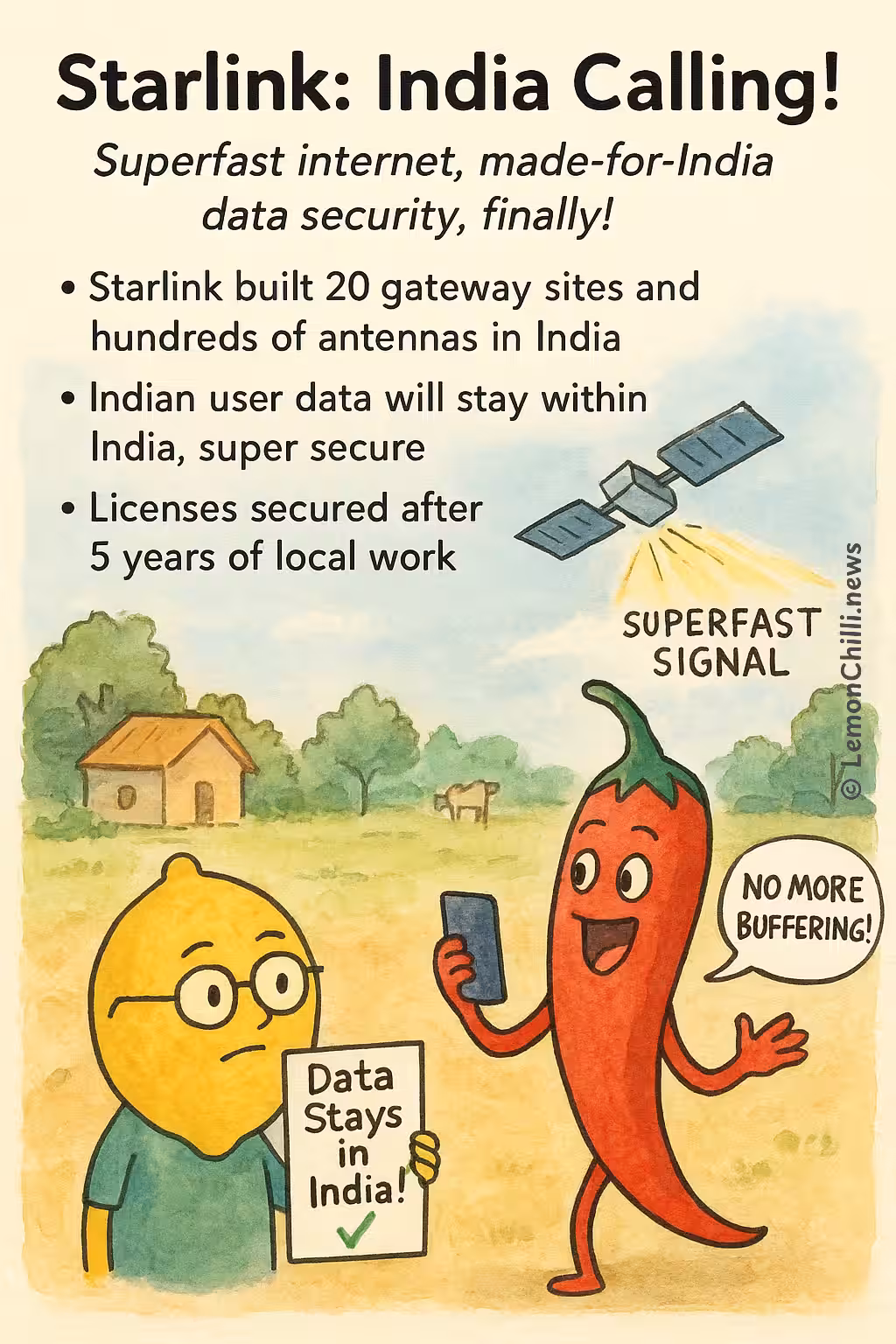 Starlink: India Calling!