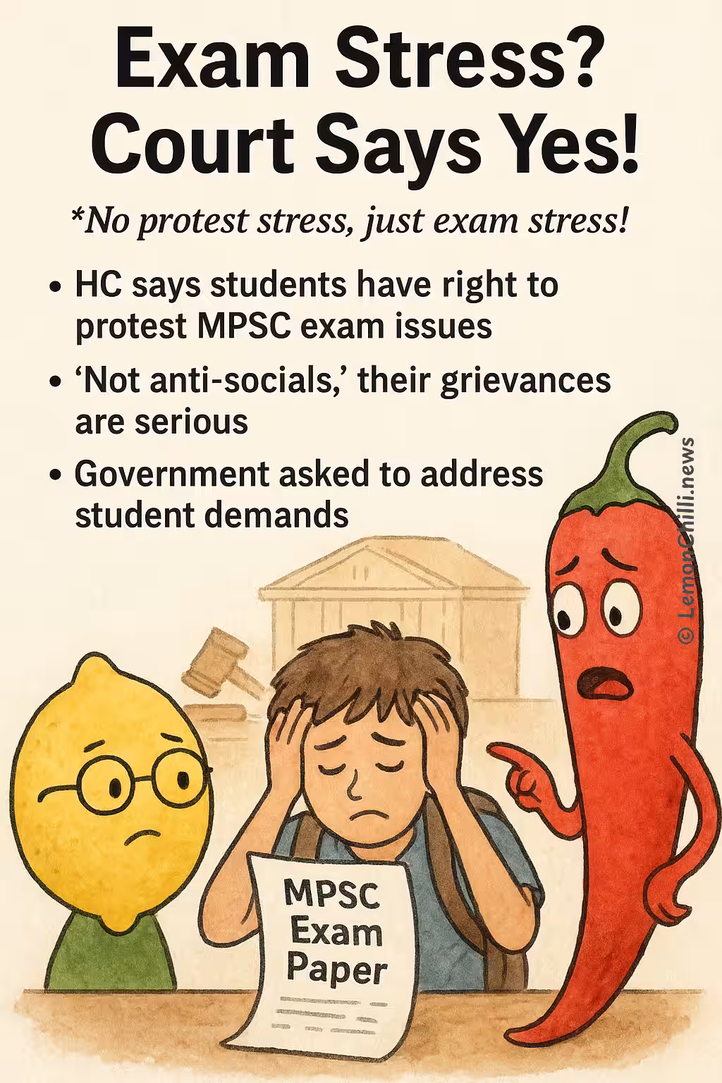 Exam Stress? Court Says Yes!