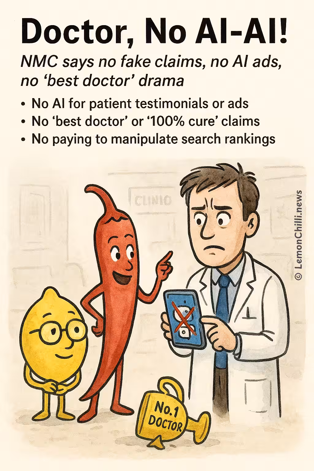 Doctor, No AI-AI!