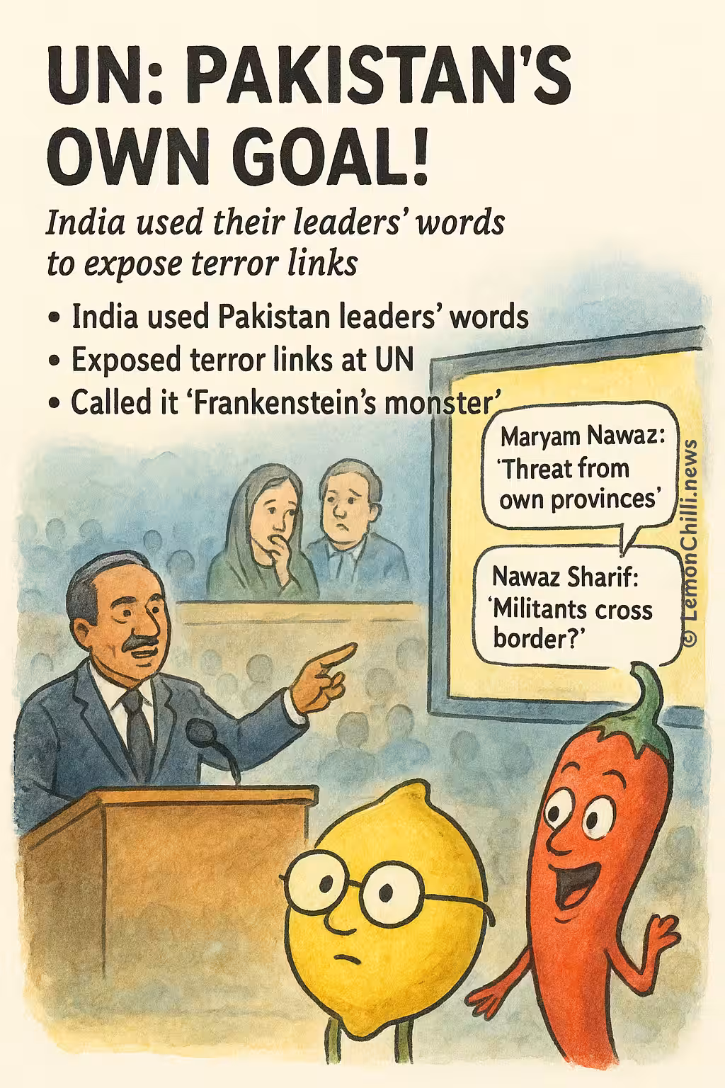 UN: Pakistan's Own Goal!