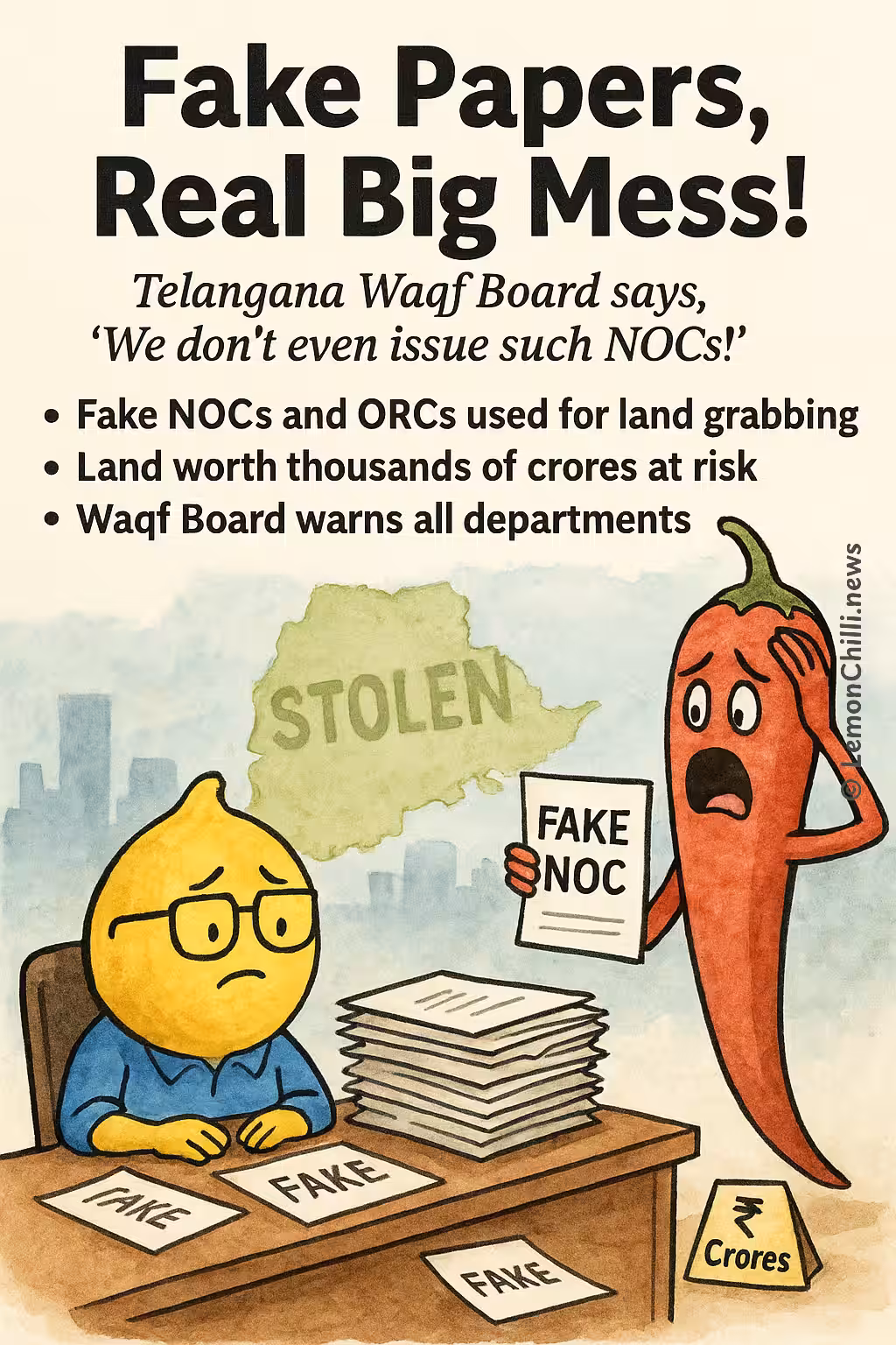 Fake Papers, Real Big Mess!