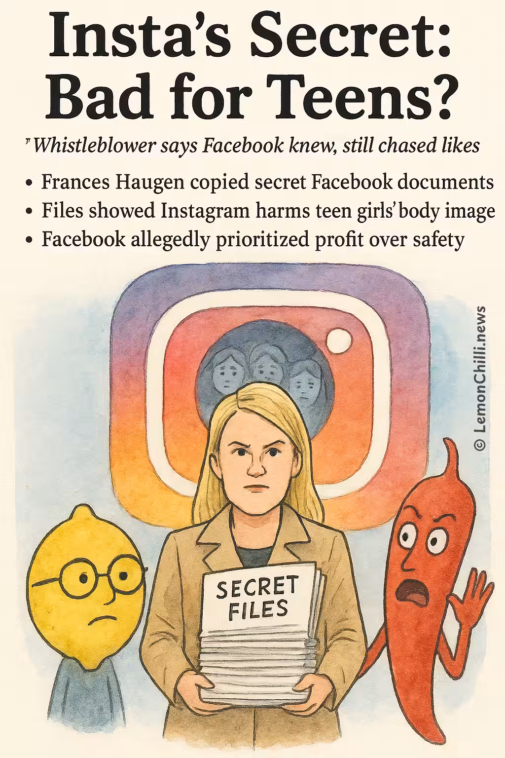 Insta's Secret: Bad for Teens?