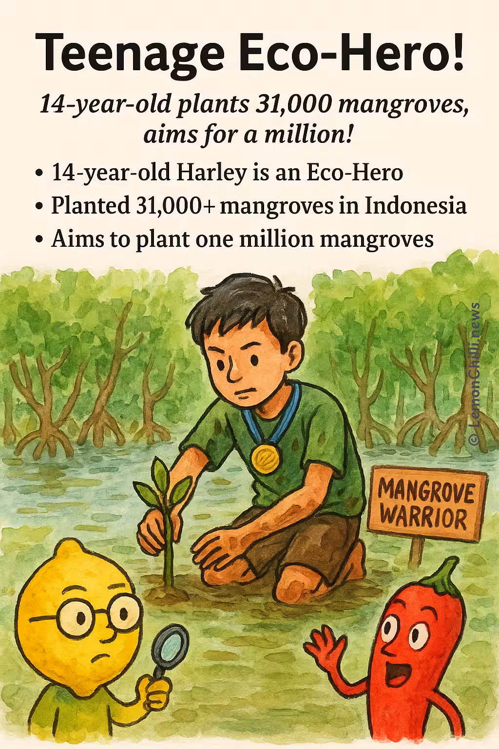 Teenage Eco-Hero!