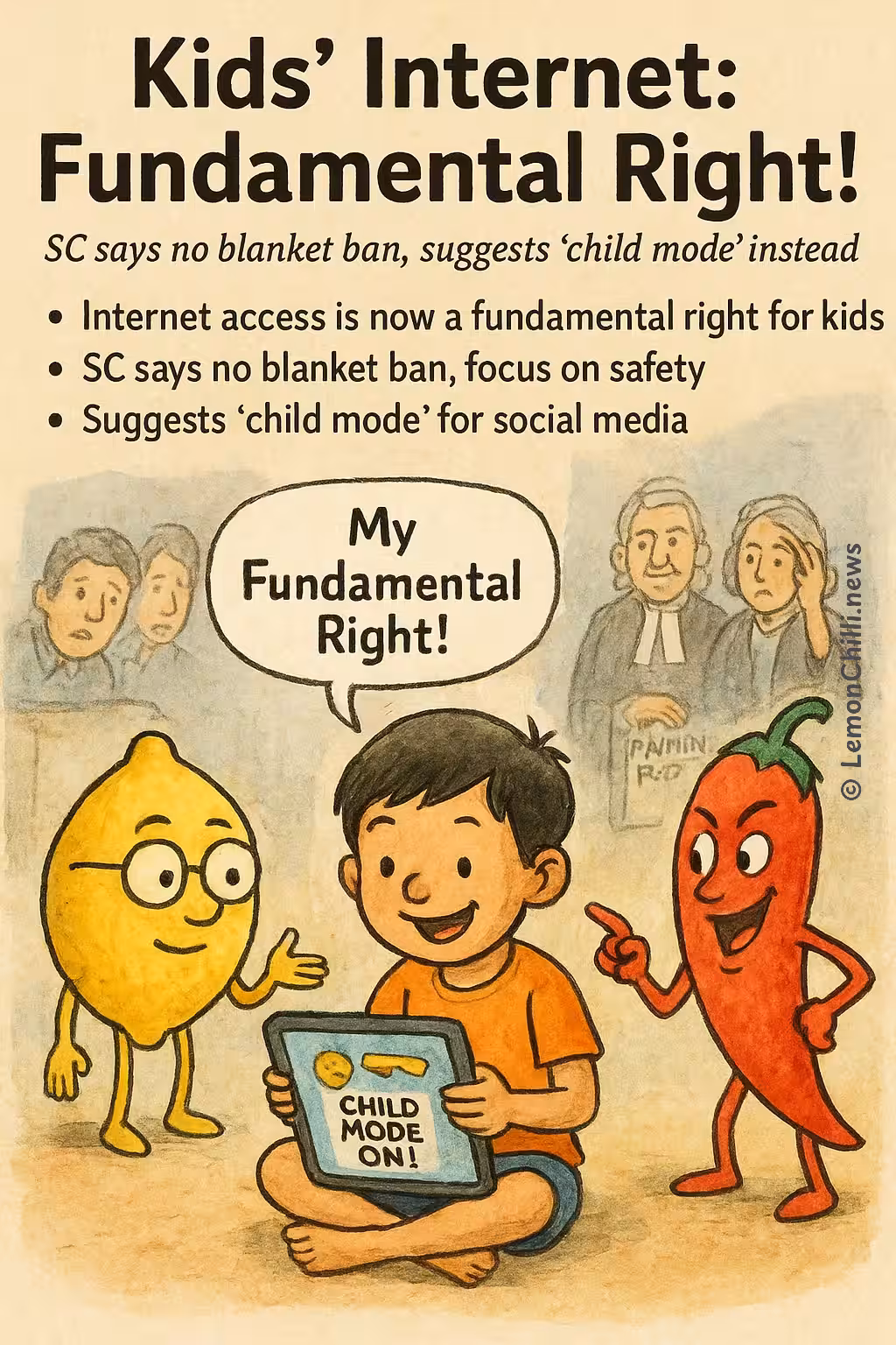 Kids' Internet: Fundamental Right!