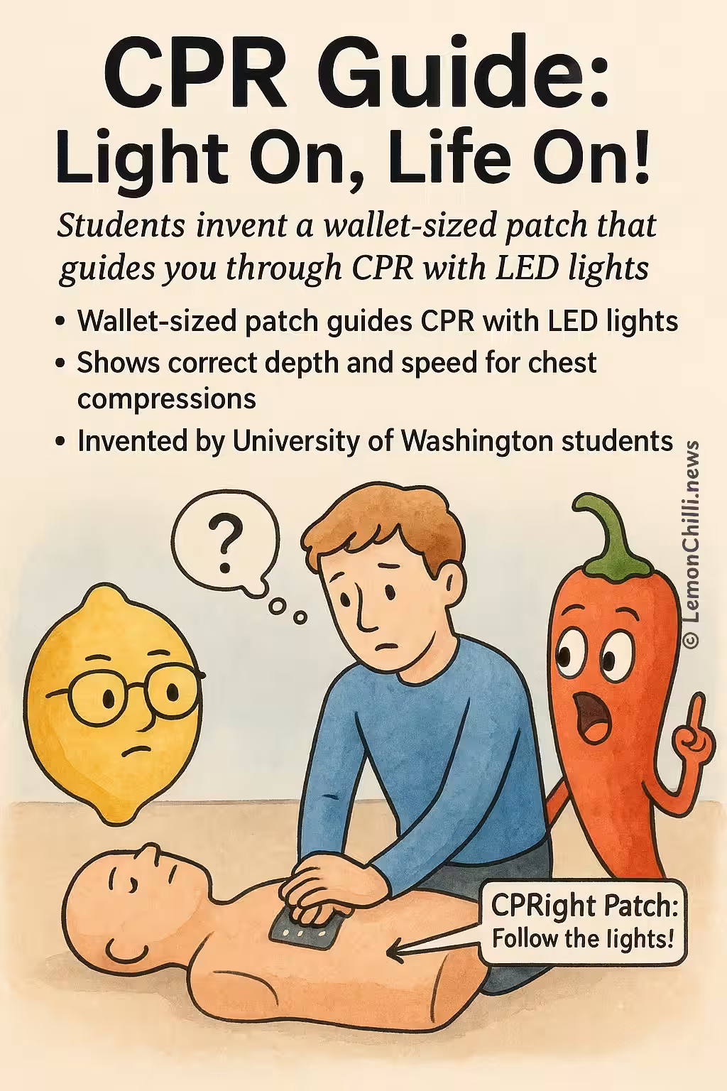 CPR Guide: Light On, Life On!