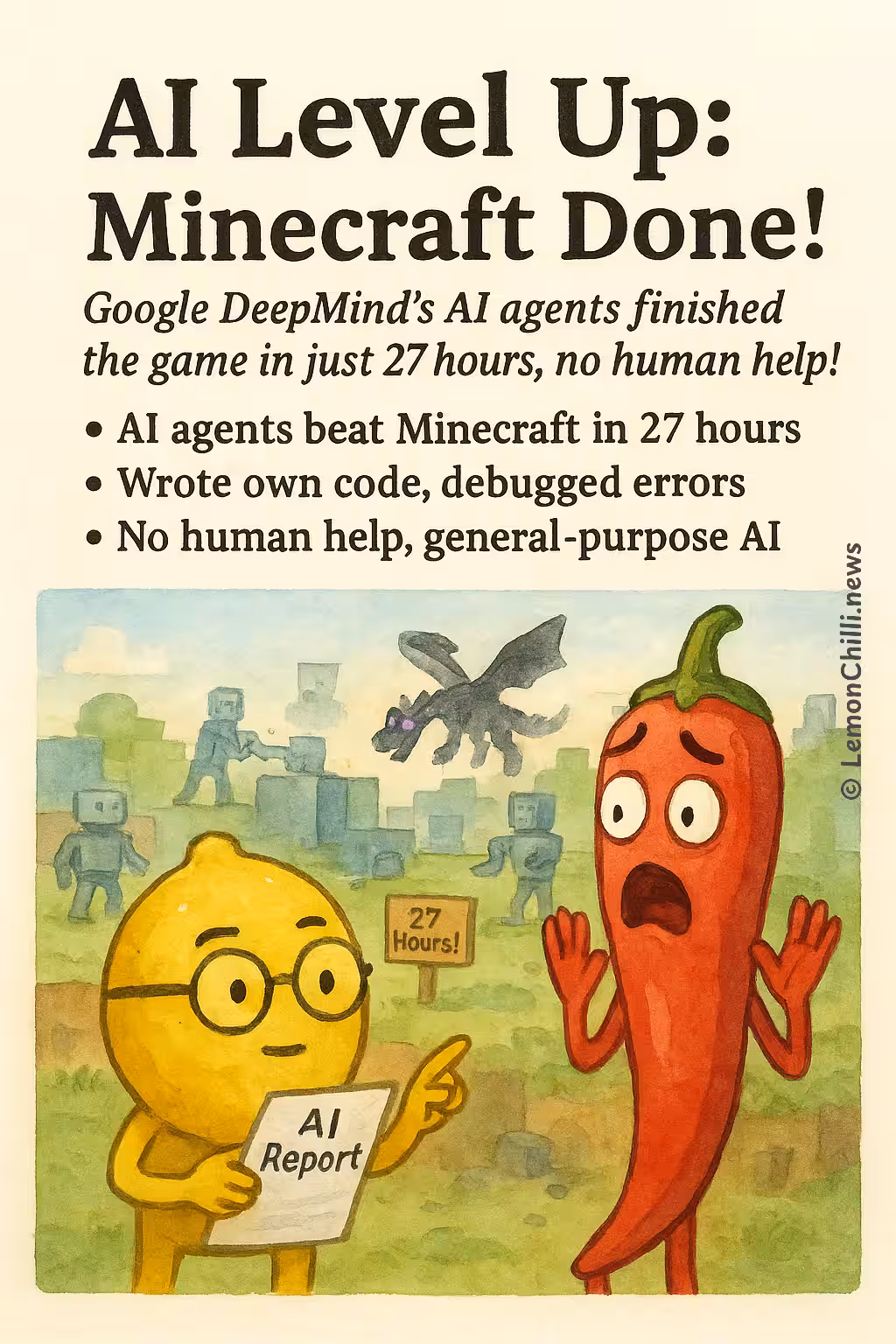 AI Level Up: Minecraft Done!