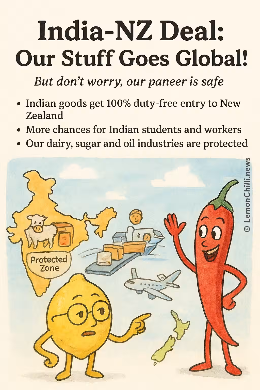 India-NZ Deal: Our Stuff Goes Global!