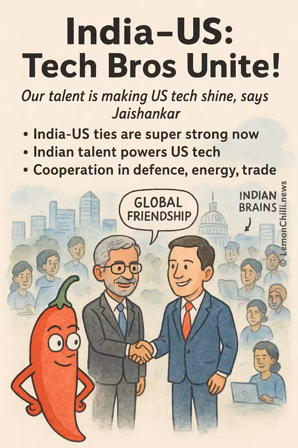 India-US: Tech Bros Unite!